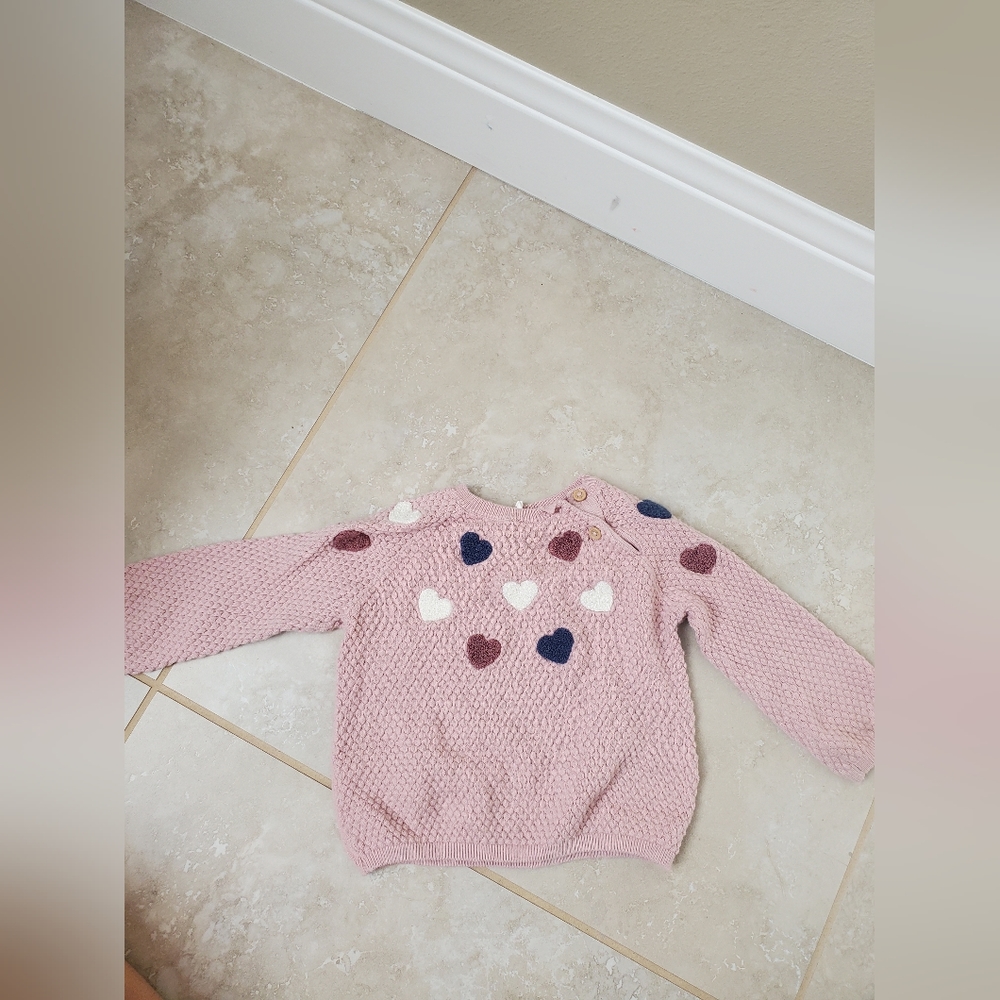Baby embroidered sweater